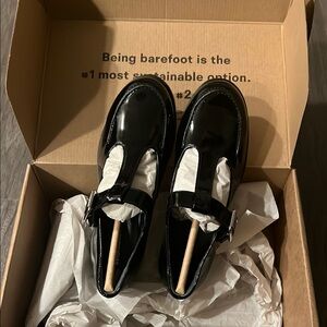 Reformation Black Patent Leather Loafers